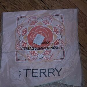 By Terry Pink and Orange Tote Bag